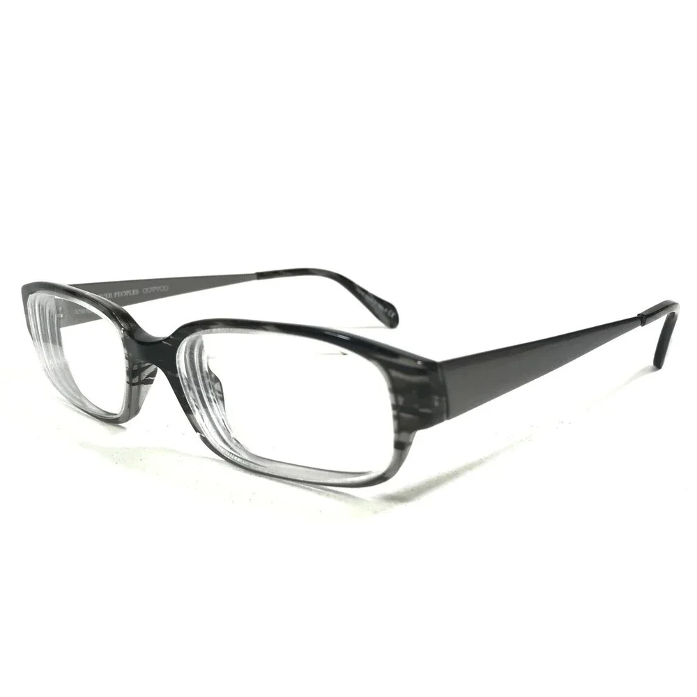 Oliver Peoples OV5002 1002 Alter-Ego R STRM Eyeglasses Gray Black Horn 53-17-145